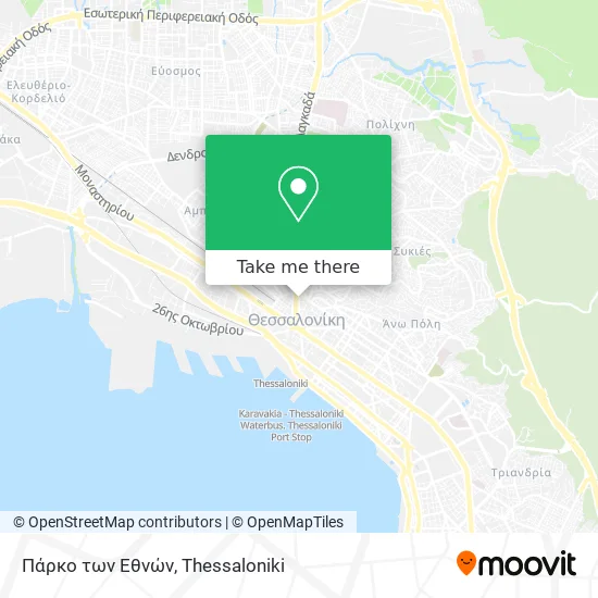Πάρκο των Εθνών map