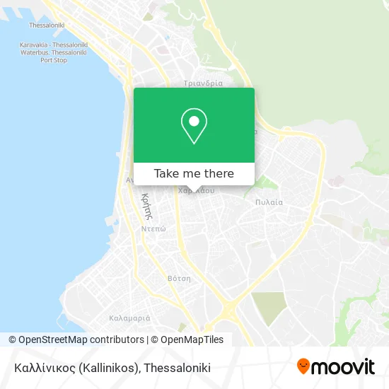 Καλλίνικος (Kallinikos) map