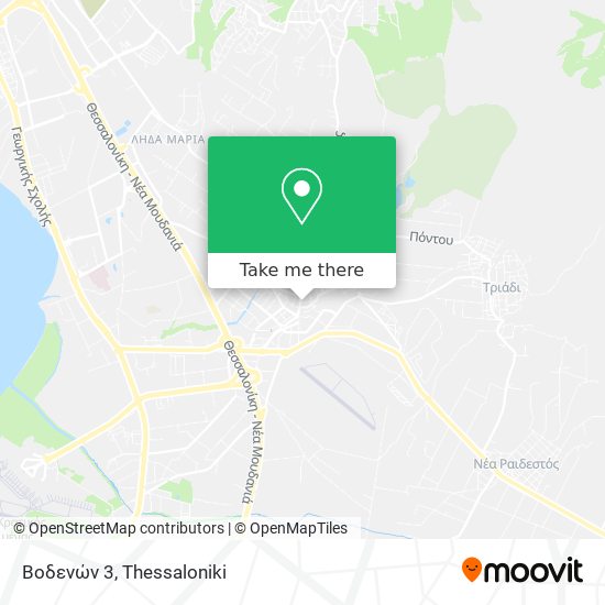 Βοδενών 3 map
