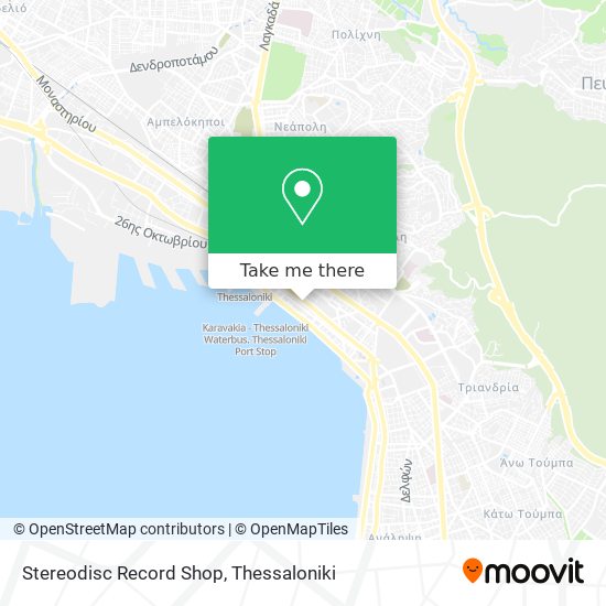 Stereodisc Record Shop map