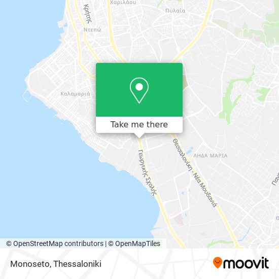 Monoseto map