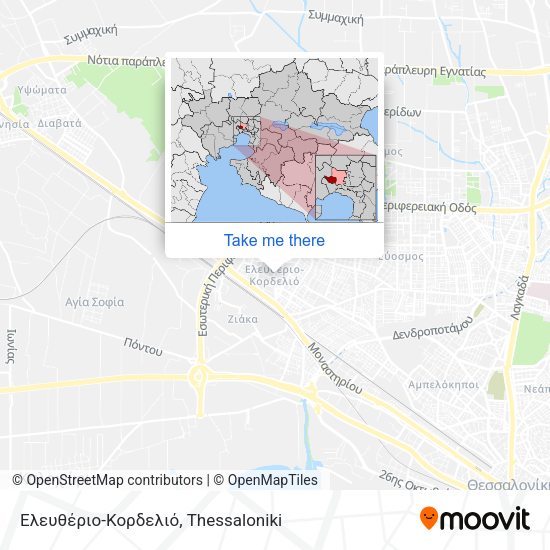 Ελευθέριο-Κορδελιό map