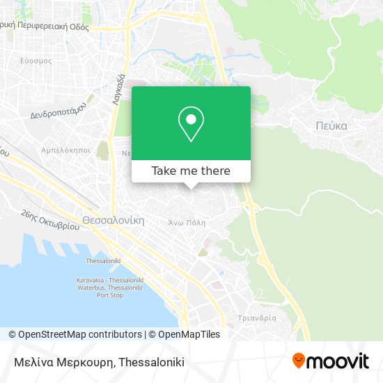 Μελίνα Μερκουρη map
