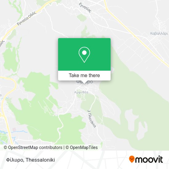 Φίλυρο map