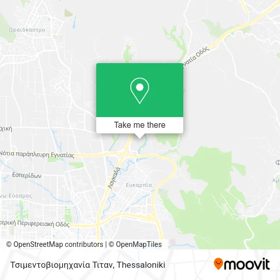 Τσιμεντοβιομηχανία Τιταν map