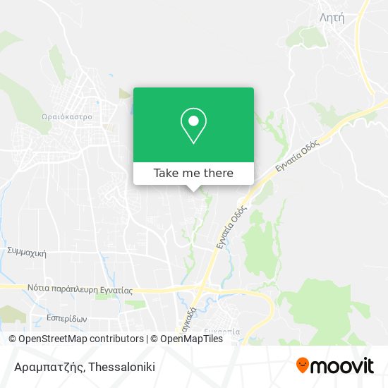 Αραμπατζής map