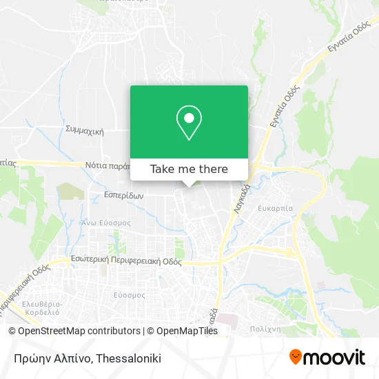 Πρώην Αλπίνο map