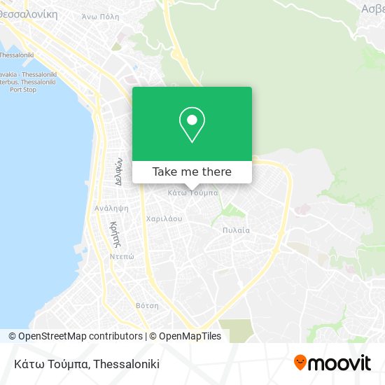 Κάτω Τούμπα map