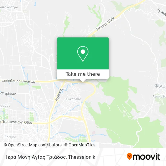 Ιερά Μονή Αγίας Τριάδος map