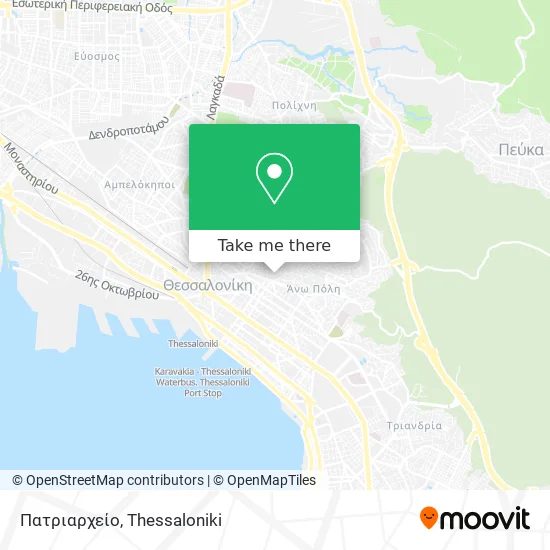 Πατριαρχείο map