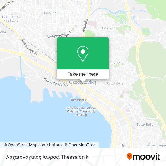 Αρχαιολογικός Χώρος map