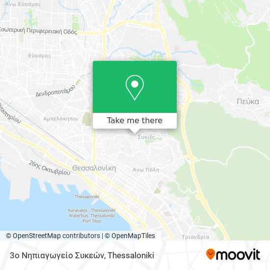 3ο Νηπιαγωγείο Συκεών map