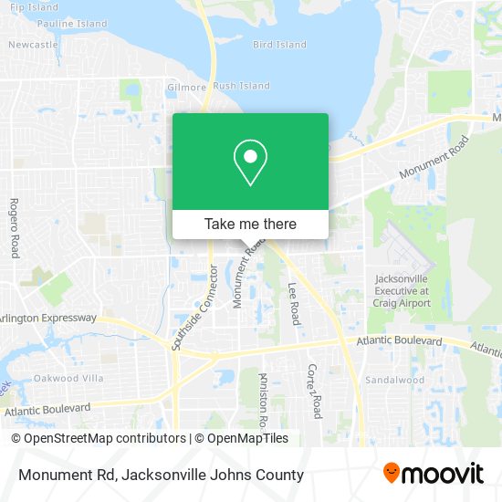 Mapa de Monument Rd