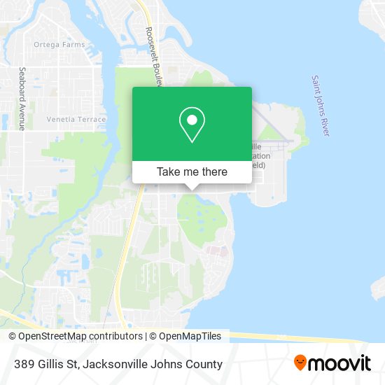 389 Gillis St map
