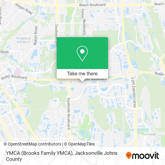 Mapa de YMCA (Brooks Family YMCA)