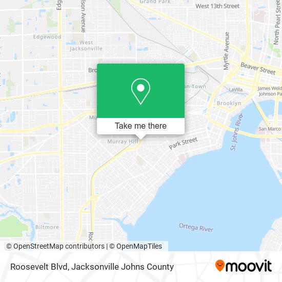 Roosevelt Blvd map