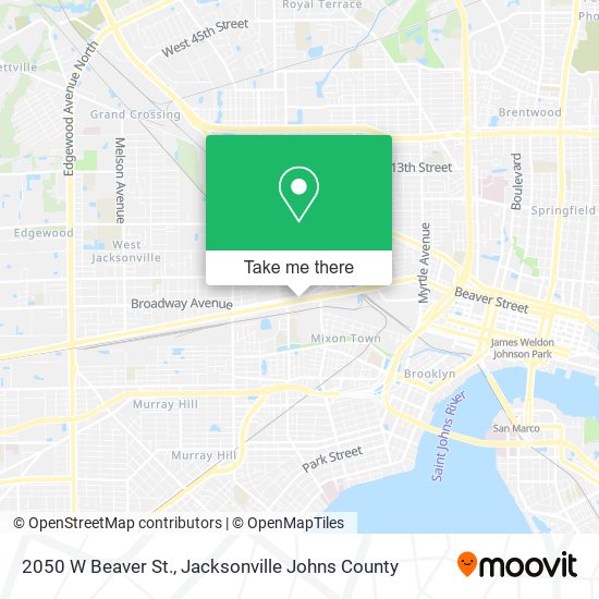 2050 W Beaver St. map