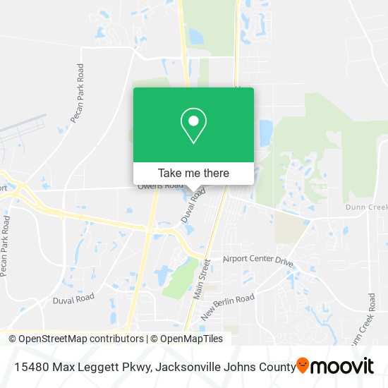 15480 Max Leggett Pkwy map