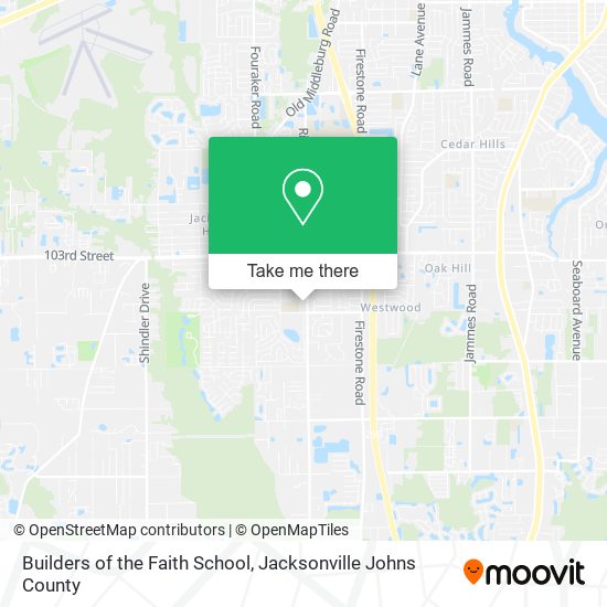 Mapa de Builders of the Faith School