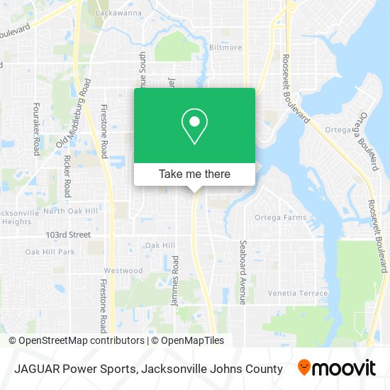 JAGUAR Power Sports map