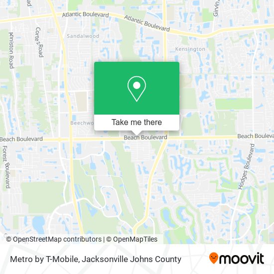 Metro by T-Mobile map