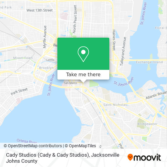 Cady Studios map