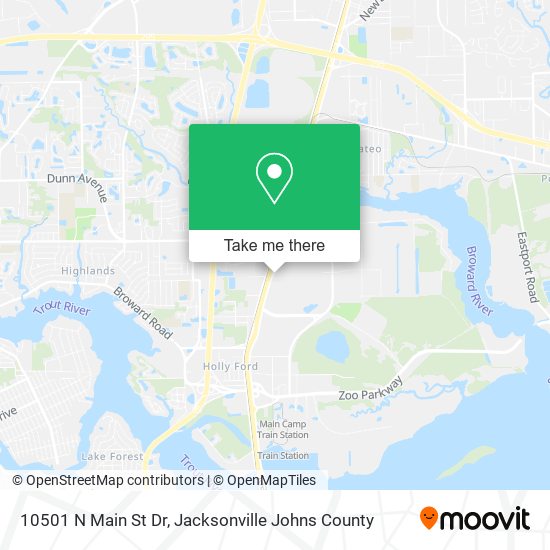 10501 N Main St Dr map