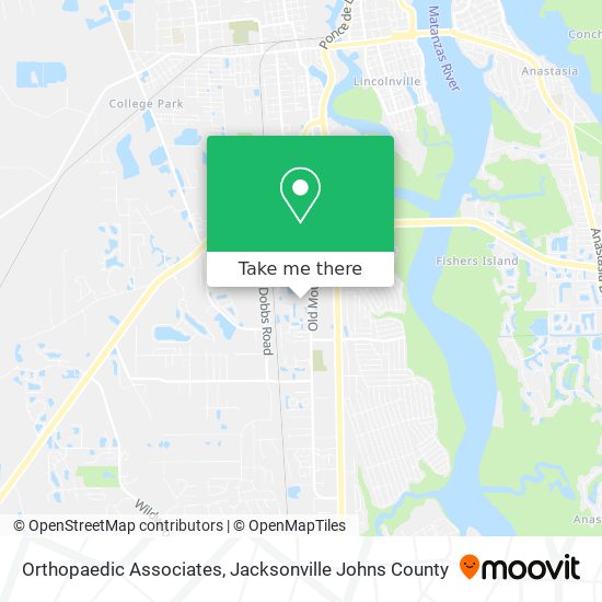 Orthopaedic Associates map