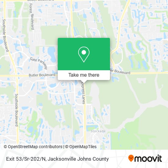 Mapa de Exit 53/Sr-202/N