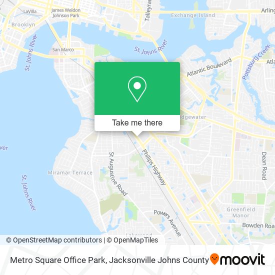 Metro Square Office Park map