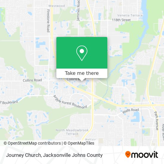 Mapa de Journey Church
