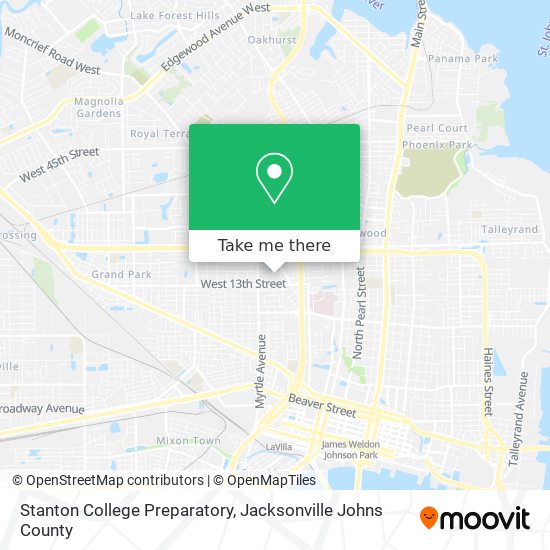 Mapa de Stanton College Preparatory