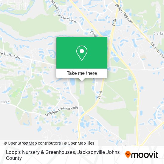 Loop's Nursery & Greenhouses map
