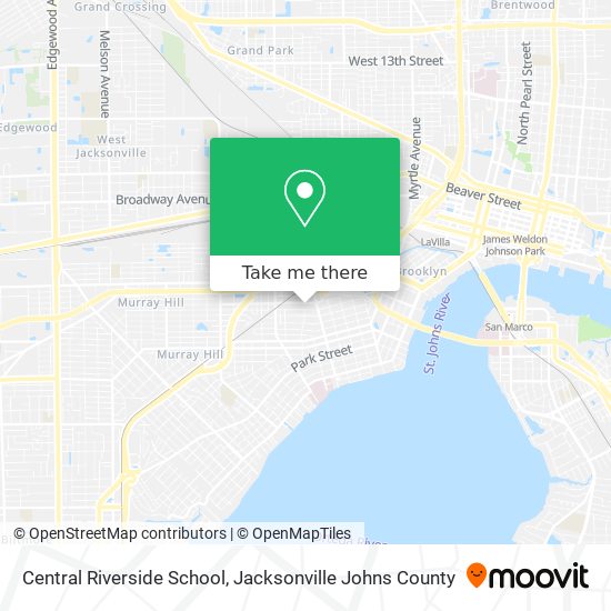 Central Riverside School map