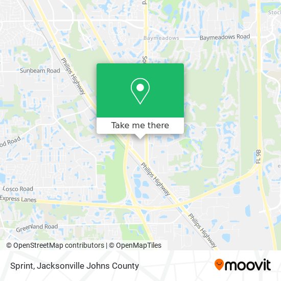 Mapa de Sprint