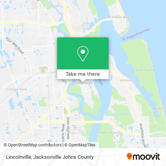 Lincolnville map