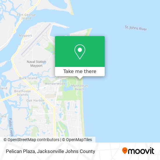 Pelican Plaza map