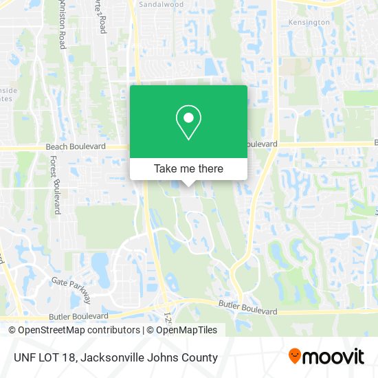UNF LOT 18 map