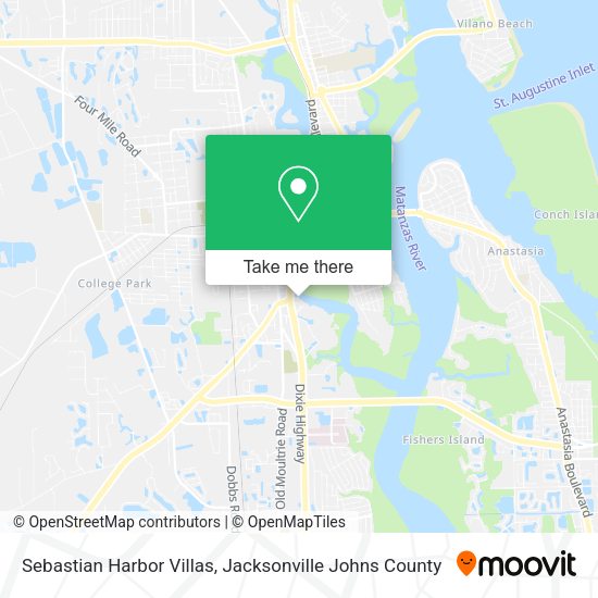 Mapa de Sebastian Harbor Villas