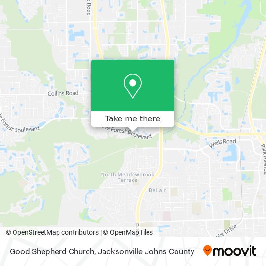 Good Shepherd Church map