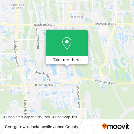 Georgetown map