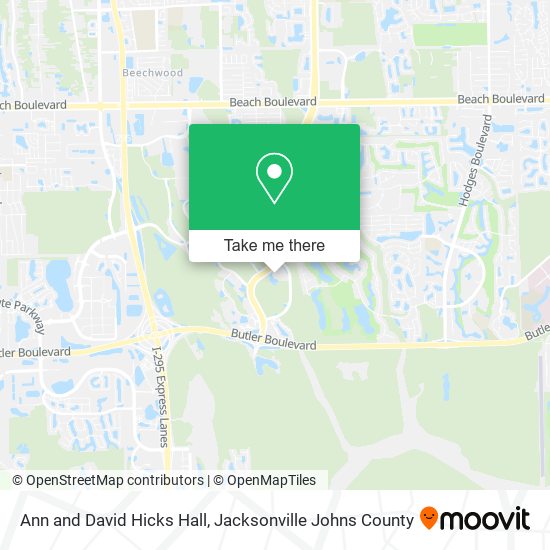 Mapa de Ann and David Hicks Hall