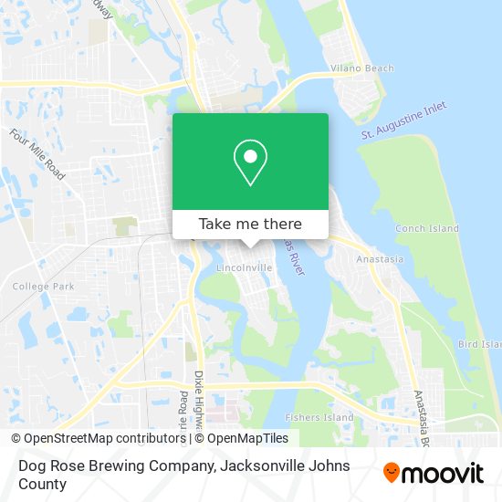 Dog Rose Brewing Company map