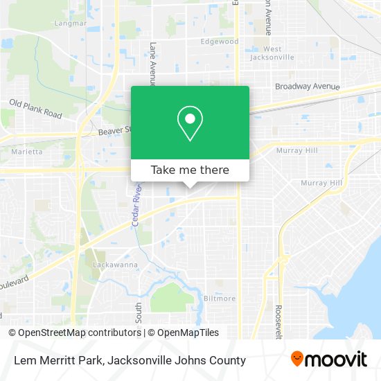 Lem Merritt Park map