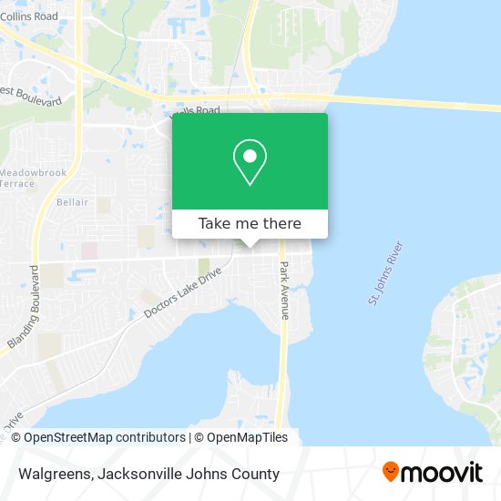 Walgreens map