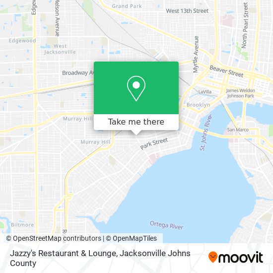 Jazzy's Restaurant & Lounge map