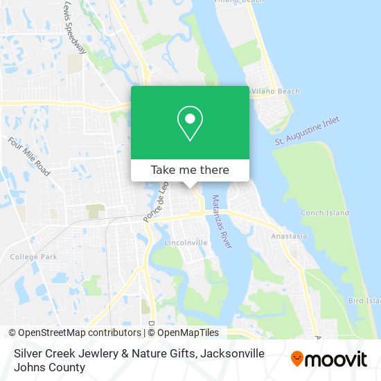 Mapa de Silver Creek Jewlery & Nature Gifts