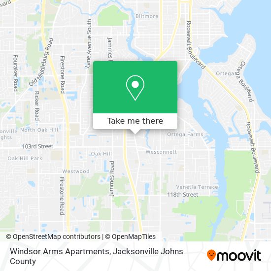 Windsor Arms Apartments map