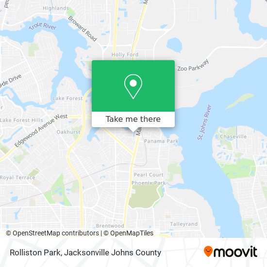 Rolliston Park map