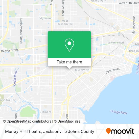 Murray Hill Theatre map
